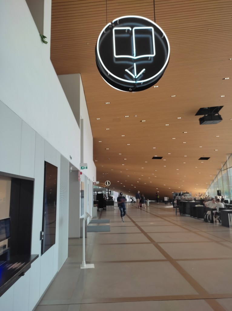 Photo from Oodi library, Helsinki. Copyright Greta Faccio.